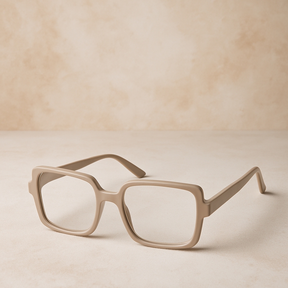 Stylish Cream Eyeglasses